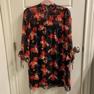 Express floral dress